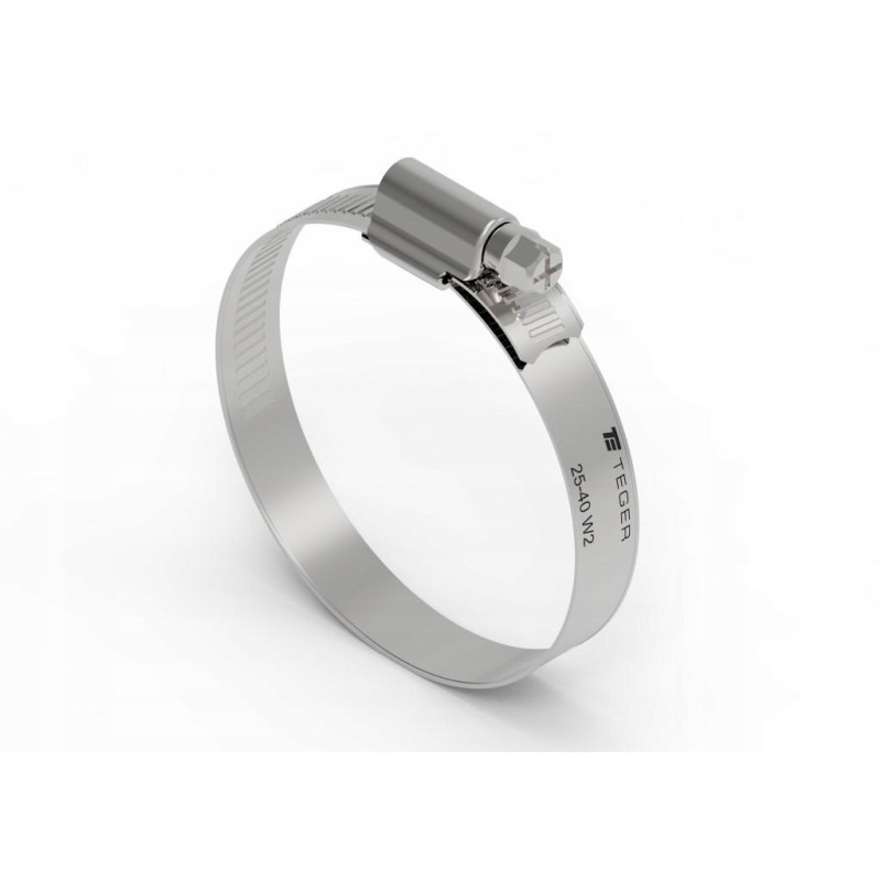 Clamp band 25 40 snail 12mm teger 10 pcs