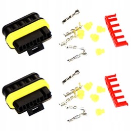 JCB Manitou Terex Cat headlamp plug connector