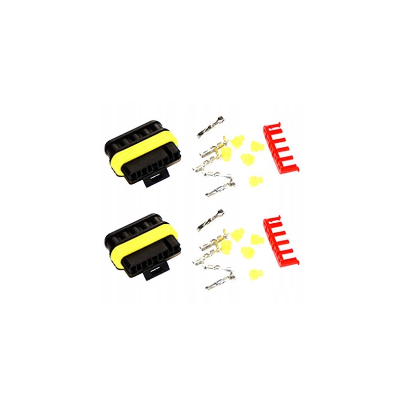 JCB Manitou Terex Cat headlamp plug connector