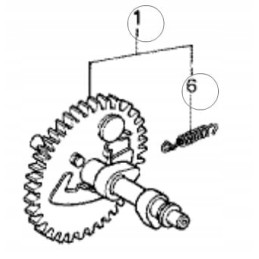Honda gx160 gx390 timing spring 14568 z1 000