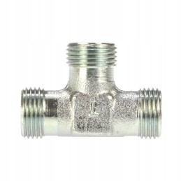 Tee connector pn 147 m18x 1 5 12l forged
