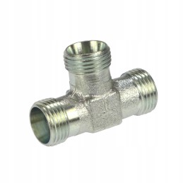 Tee connector pn 147 m18x 1 5 12l forged