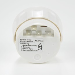 Fuel level gauge 0 190 ohm black