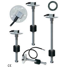 Fuel level gauge 0 190 ohm black