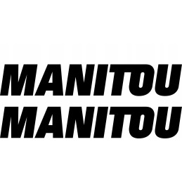 Manitou sticker stickers 2 pieces 45 cm 2