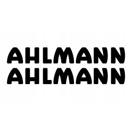 Ahlmann charger stickers, 2 pieces, 70cm