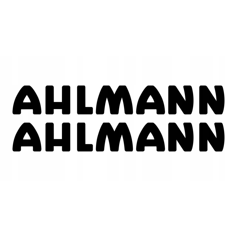 Ahlmann charger stickers, 2 pieces, 70cm