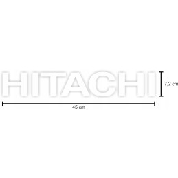 Hitachi sticker stickers, 2 pieces, 45 cm