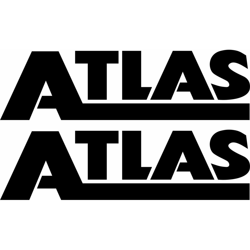 Stickers decal atlas 2 pieces 90 cm 2