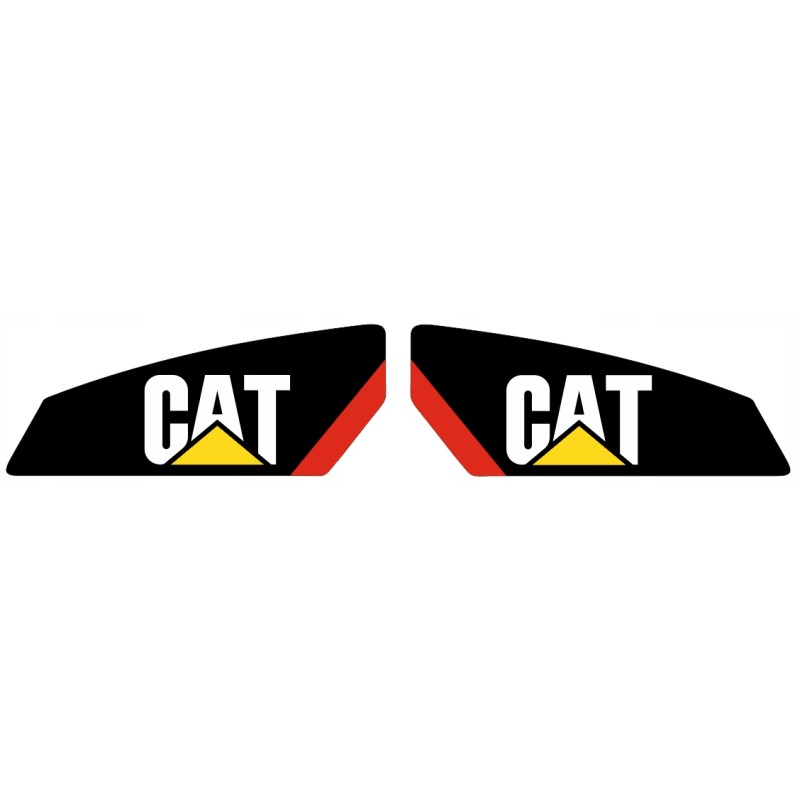 Cat 301 8c caterpillar mini excavator arm stickers