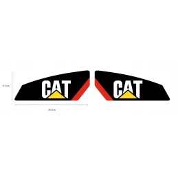 Cat 301 8c caterpillar mini excavator arm stickers
