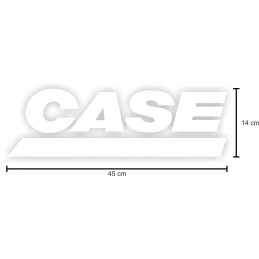 Machine case stickers, 2 pieces, 45 cm