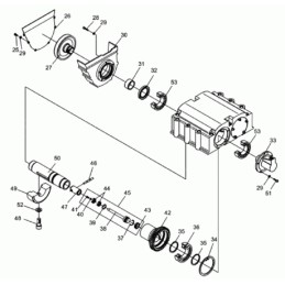 Wacker dpu vibration piston cylinder 0048604