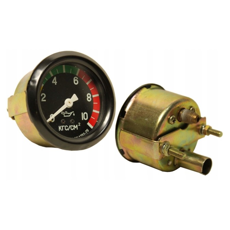 Oil pressure gauge m10x1 up to 10 atmospheres