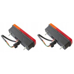 Set of rear right and left lamps for JCB excavators