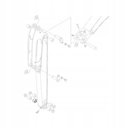 Kubota rg138 66660 kx018 excavator arm bushing