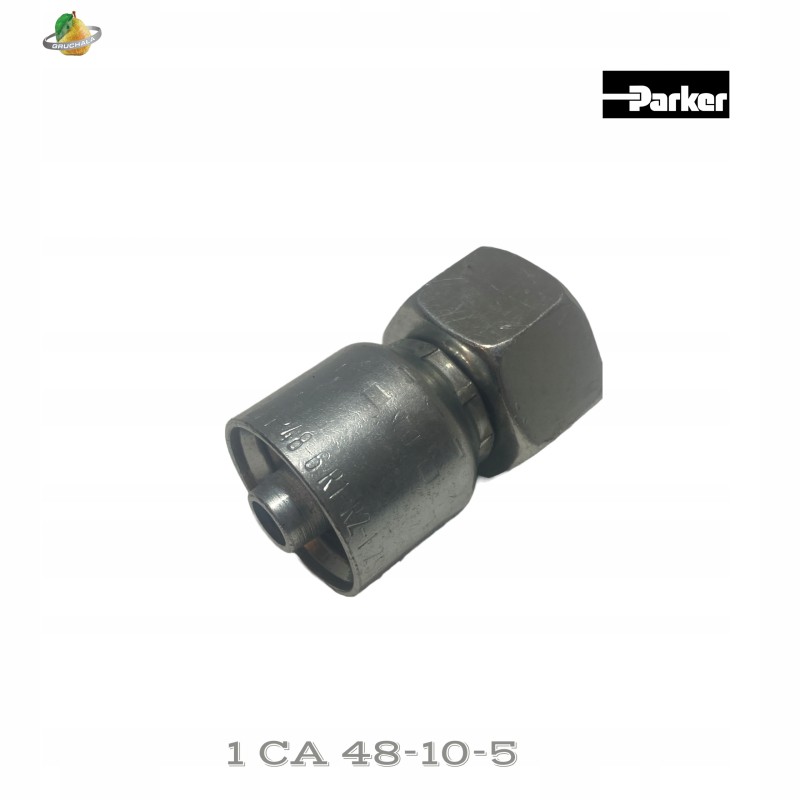 Parker straight connector series 48 5 dn5 1ca48 10 5