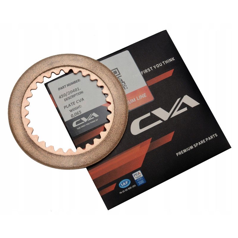 CVA differential friction plate