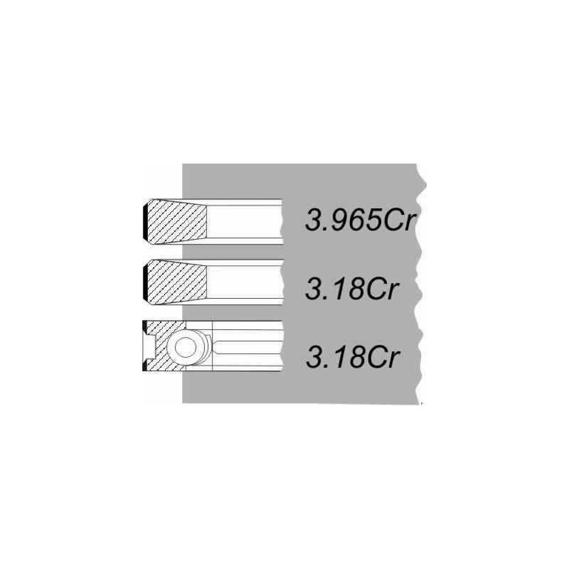Piston rings set caterpillar 1w8922