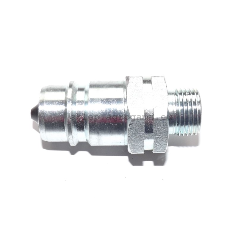 Euro quick connector hydraulic plug m18 x 1 5