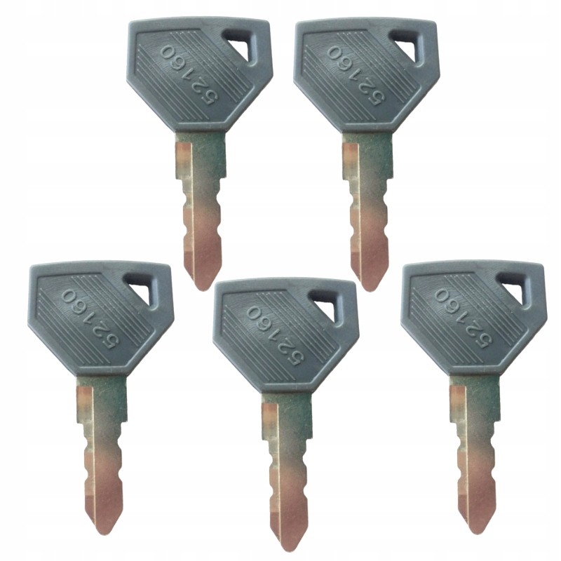 5x key door ignition key yanmar john deere jd branson kukje 52160