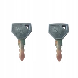 2x key door ignition key yanmar john deere jd branson kukje 52160