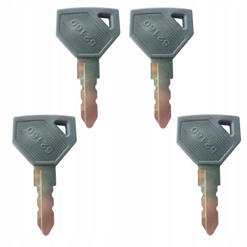 4x key door ignition key yanmar john deere jd branson kukje 52160