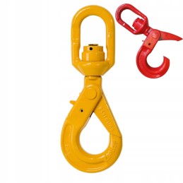 Safe swivel hook with bearings, 8t, CE approved