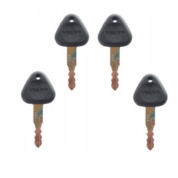 4x key ignition key for door ignition volvo samsung clark 14529178 777