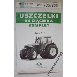 Engine gasket set, mf 255 235 engine