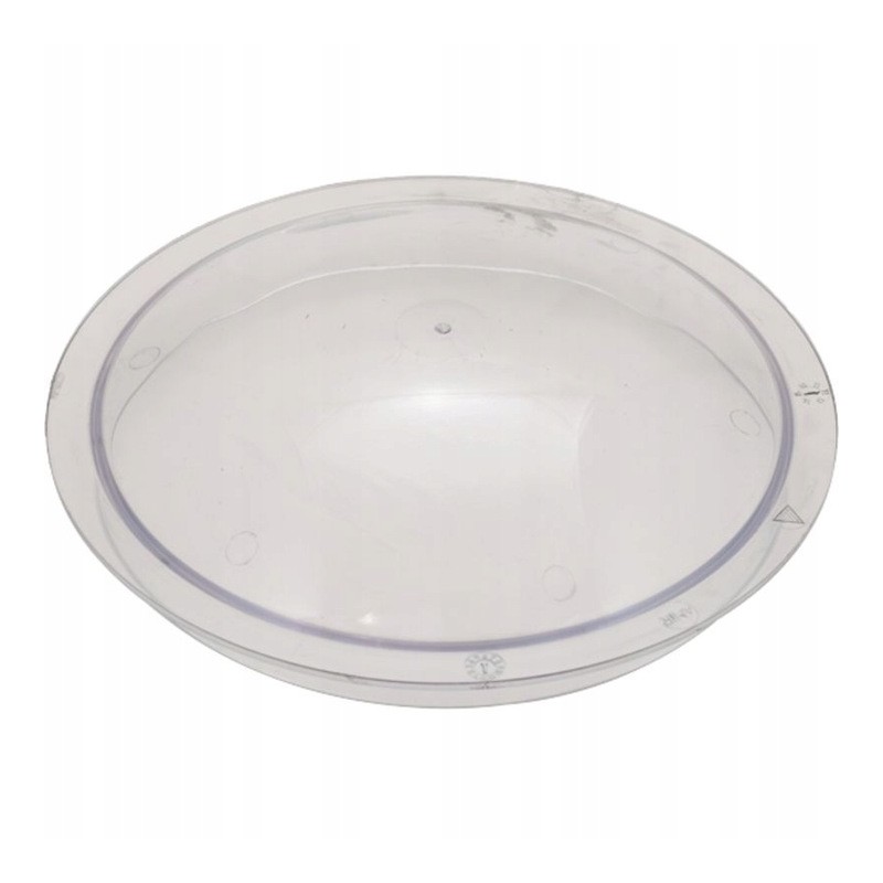 The cover of the vacuum unit is transparent