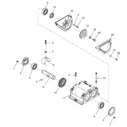Wacker dpu bpu vibration pulley 0125371