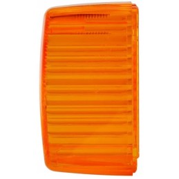 Lamp shade, orange, left, Hella