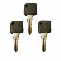 3x ignition key for the door ignition switch of the Linde 530 forklift