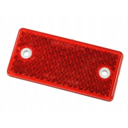 Rectangular reflector screwed on uocpp