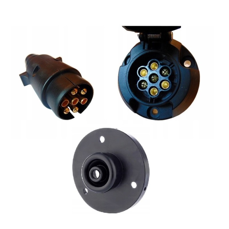 Socket plug socket 12v 7 pin electrical connector