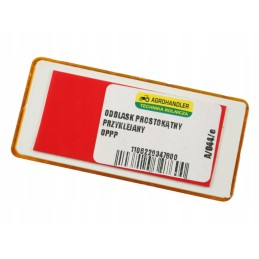 Rectangular reflector glued oppp