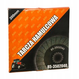 Brake disc fi 204mm 16 teeth mtz a5901200a1