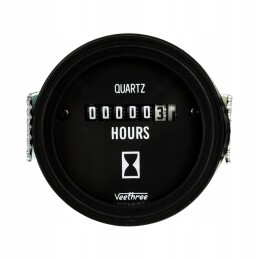 Motor hour counter, working hours 12v 24v 52mm