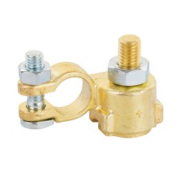 Battery clamp with eyelet connection