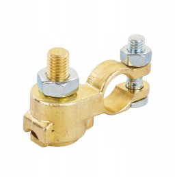 Battery clamp with eyelet connection