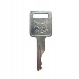 Key key for the ignition door ignition switch of the Bobcat case 6709527