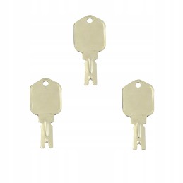 3x key ignition door ignition key yale hyster 252264
