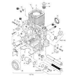 Hatz 1b40 1b50 shaft oil seal 50479000 45x60x8