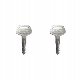 2x key ignition door ignition key komatsu 787 tr 261434 0001