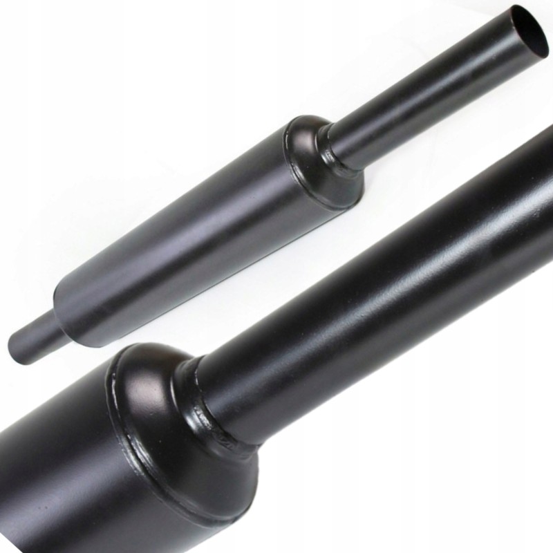 Ursus c 360 c 4011 long round muffler, painted