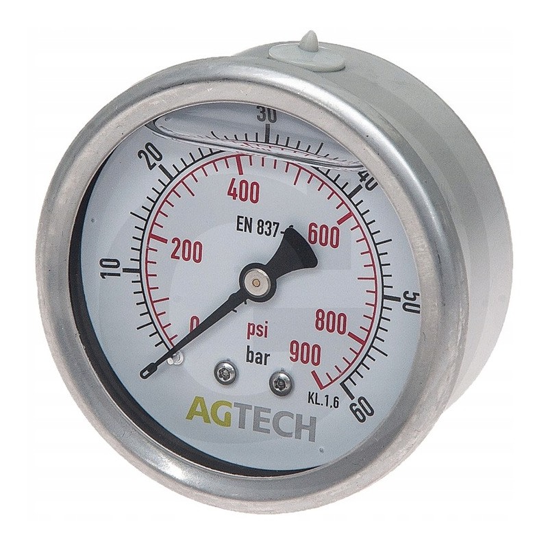 Agtech 66785000417 glycerin pressure gauge