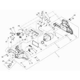 Wacker bts630 bts635 fuel filter 0213656
