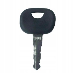 2x key, key for the ignition switch of the ignition door of the Atlas Takeuchi 201 machine