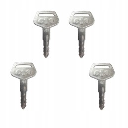 4x key ignition door ignition key komatsu 787 tr 261434 0001